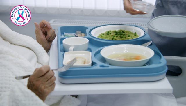 نظام الاكل بعد عملية الفتق